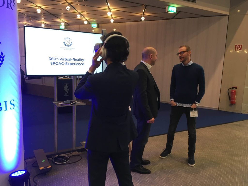 Virtual Reality In The Sports Business Industry Spobis 19 Vrdirect