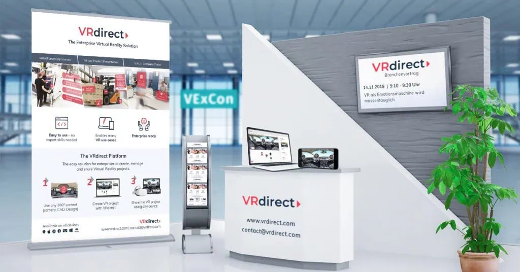 VRdirect at VExCon 2018 – Virtual Reality at Virtual Expo