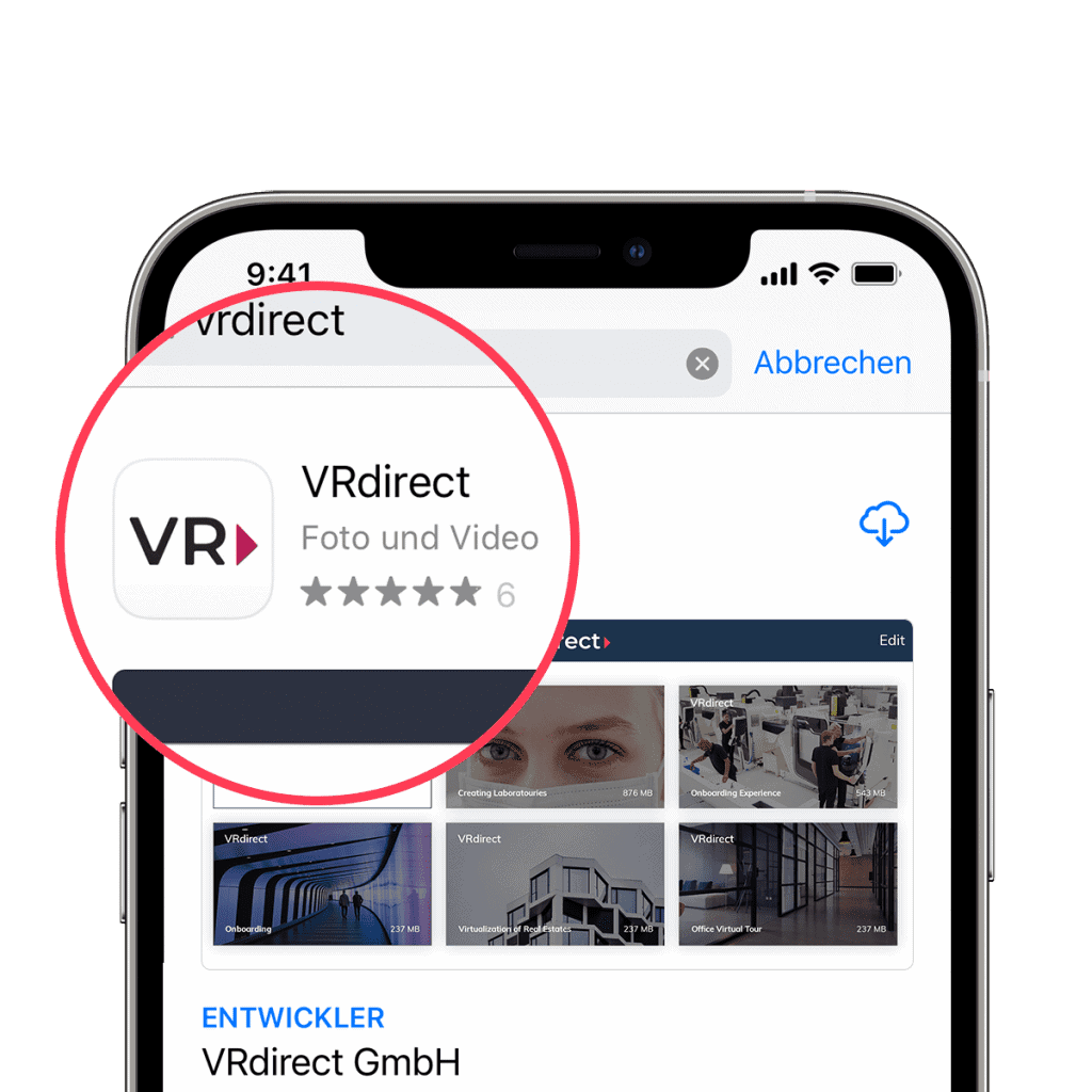 VRdirect App Unlimited Access
