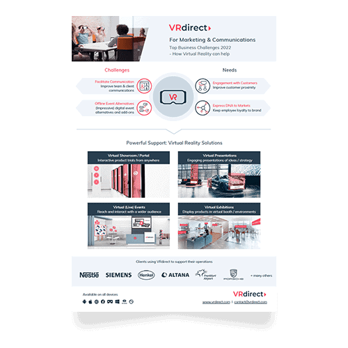 VRdirect for Marketing & Communications