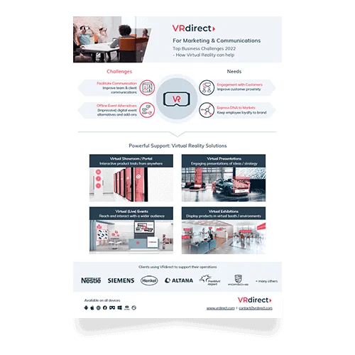 VRdirect for Marketing & Communications