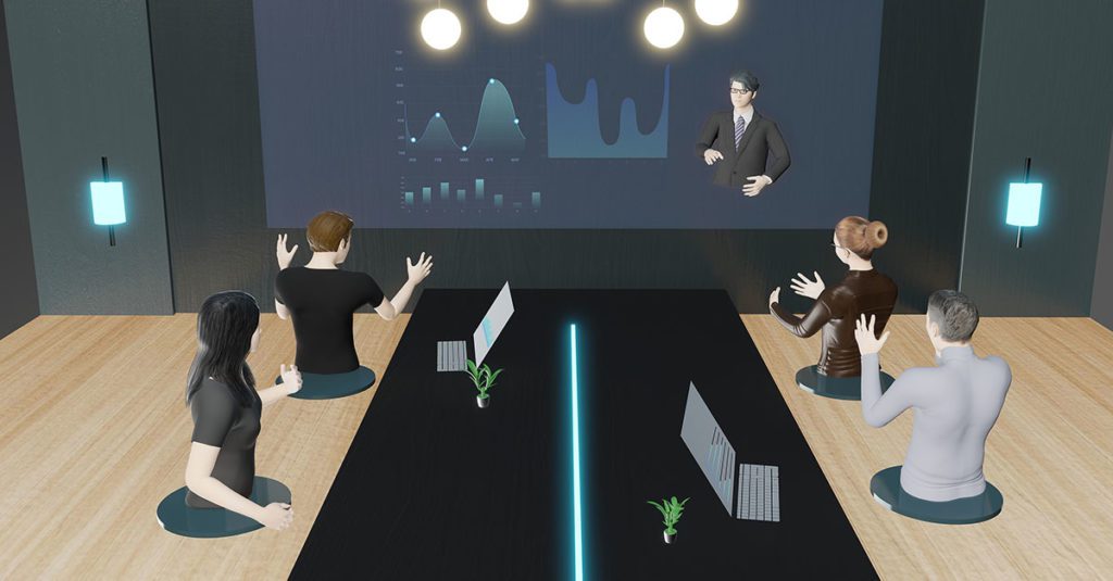 Remote working and virtual meetings – a great Metaverse business application