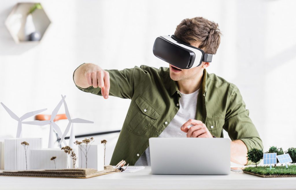 Working And Learning In VR Reduces The Carbon Footprint 1024x658