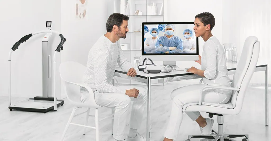 VR for Telemedicine and Remote consultations