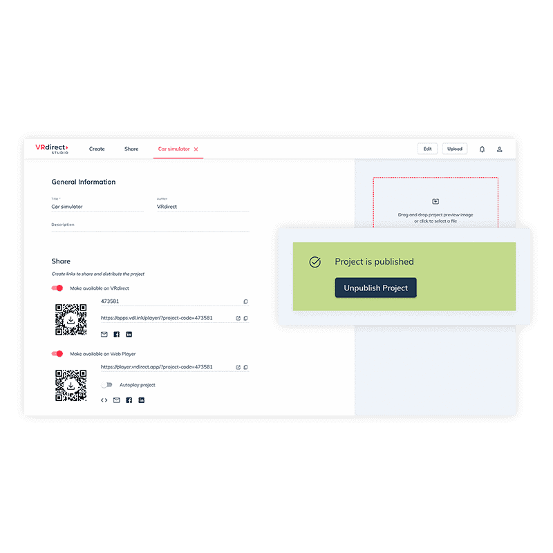 VRdirect-Studio_Publish