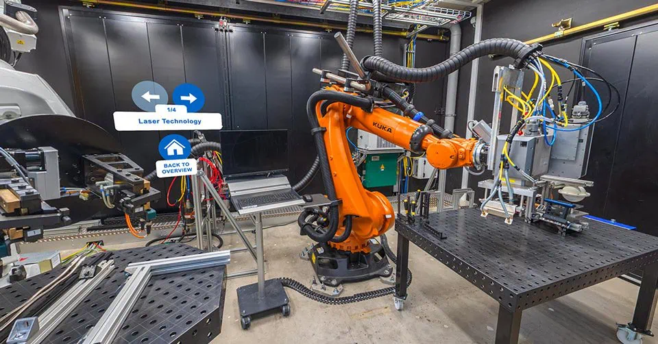 TUM virtual access to the industrial complex